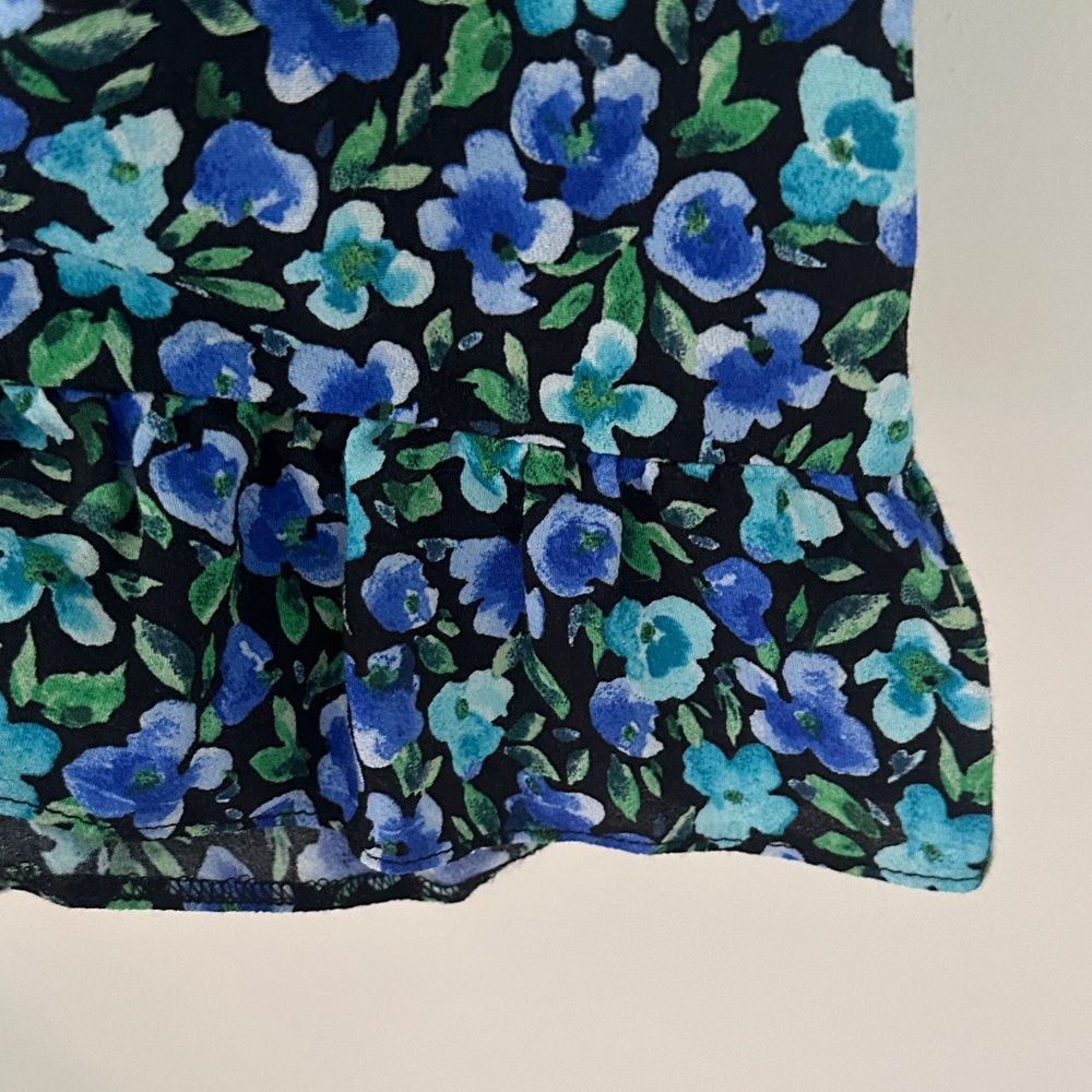 Floral Long Sleeve mini Dress - Picture 4 of 4